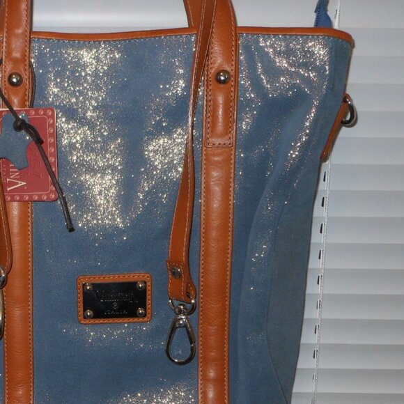 new VALENTINA made in Italy handbag / tote - Picture 3 of 7